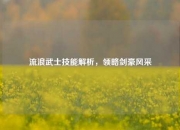 流浪武士技能解析，领略剑豪风采