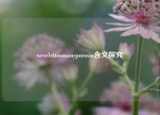 wevelettoomanyporosin含义探究