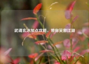 武魂玄冰加点攻略，带你笑傲江湖